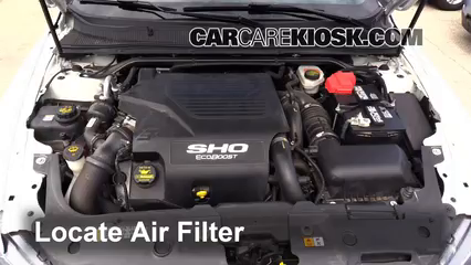 2014 Ford Taurus SHO 3.5L V6 Turbo Air Filter (Engine) Replace